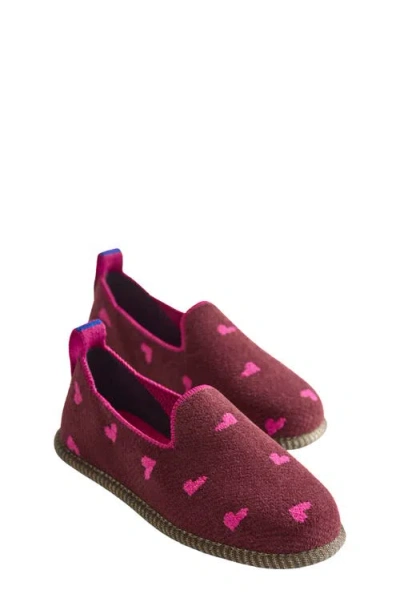 Rothys Rothy's Kids' The Revelvet Mini Loafer In Purple