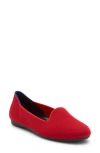 Rothys Rothy's Lounge Knit Flat In Bombshell Red