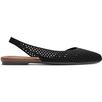 Rothys Rothy's The Almond Slingback In Black