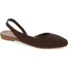 Rothys Rothy's The Almond Slingback In Brown