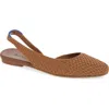 Rothys Rothy's The Almond Slingback In Brown