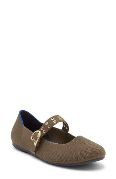 Rothys Rothy's The Ballet Mary Jane Flat In Safari