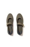 Rothys The Ballet Mary Jane In Green In Safari