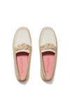 Rothys The Braid Driver In Brown/neutral In Cappuccino