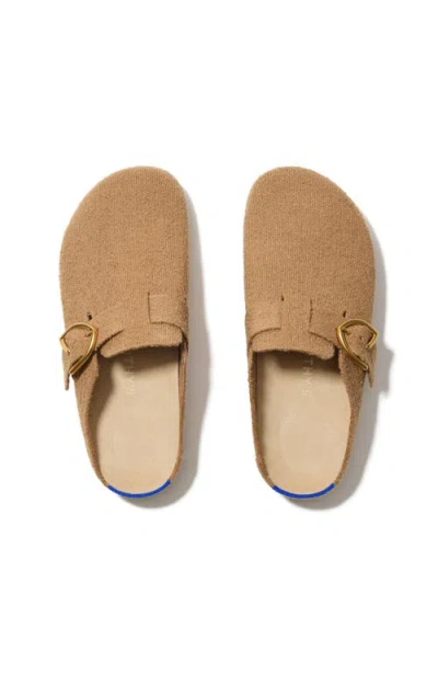 Rothys Women's The Buckle Clogs In Wren Bouclé