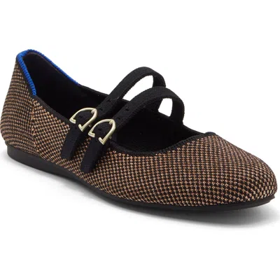 Rothys Rothy's The Double Buckle Many Jane In Bronzite