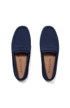 Rothys Rothy's The Driving Loafer In Navy Herringbone