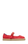 Rothys Rothy's The Espadrille Mary Jane In Red Hot