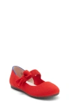 Rothys Rothy's The Kids' Tux Bow Mary Jane Flat In Red