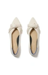 Rothys The Knot Point Ii In White/neutral In Conch