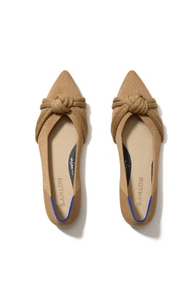 Rothys Women's The Knot Point Ii Flats In Goldstone