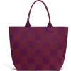 Rothys Rothy's The Lightweight Tote In Checker Plum
