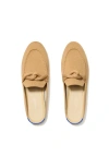 Rothys The Buckle Clog In Brown/neutral In Wren Birdseye