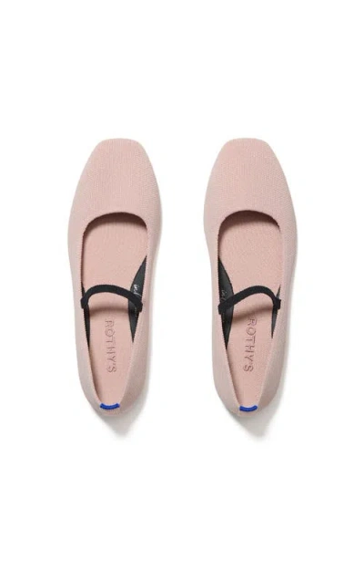 Rothys Rothy's The Max Square Mary Jane In Ballerina