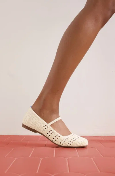 Rothys Rothy's The Max Square Mary Jane In Neutral