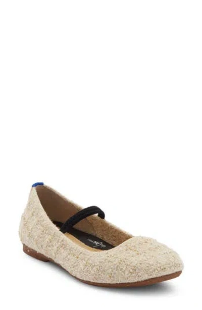 Rothys Rothy's The Max Square Mary Jane In Pearl Boucle
