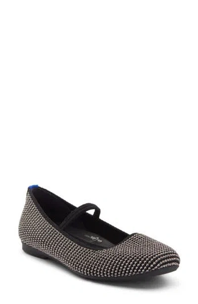 Rothys Rothy's The Max Square Mary Jane In Black
