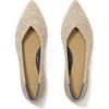 Rothys The Max Square Mary Jane Flats In Diamond Metallic