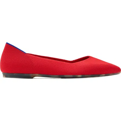 Rothys Rothy's The Point Ii Flat In Red