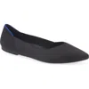 Rothys Rothy's The Point Ii Pointed Toe Flat In Black