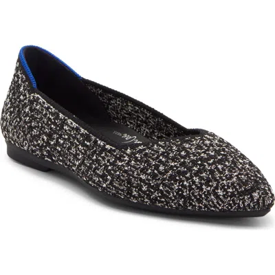 Rothys Rothy's The Point Ii Pointed Toe Flat In Dusk Tweed