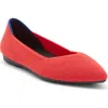 Rothys Rothy's The Point Ii Flat In Red