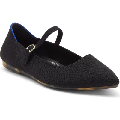 Rothys Rothy's The Point Mary Jane Ii Flat In Black