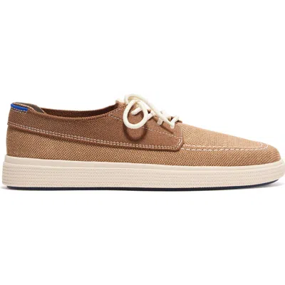 Rothys Rothy's The Ravello Boat Shoe In Nautical Brown