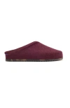 Rothys Rothy's The Revelvet Casual Clog In Burgundy