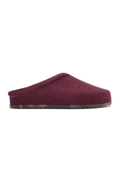 Rothys Rothy's The Revelvet Casual Clog In Burgundy