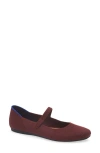 Rothys Rothy's The Square Mary Jane In Burgundy