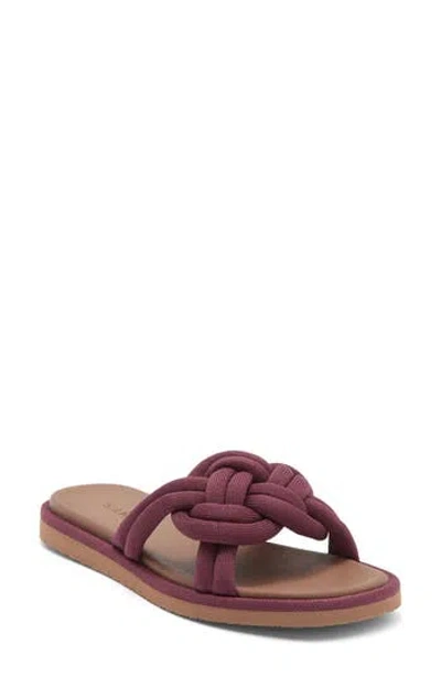 Rothys Rothy's The Summer Sandal In Burgundy