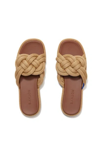 Rothys Rothy's The Summer Sandal In Gold