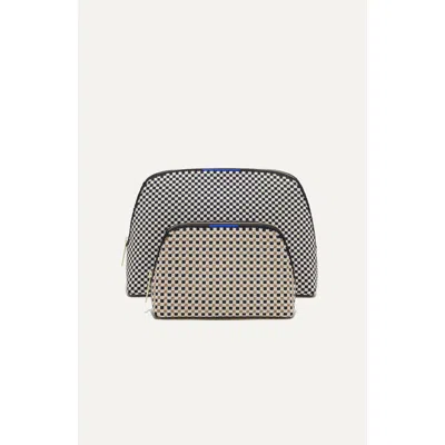 Rothys Rothy's The Vanity Set In Black & White Micro Check