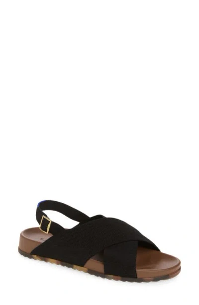 Rothys Rothy's The Weekend Sandal In Black