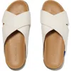 Rothys The Weekend Slide In White/neutral In Oat