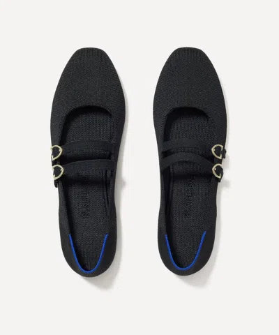 Rothys Rothy's Women's Double Buckle Mary Janes In Black