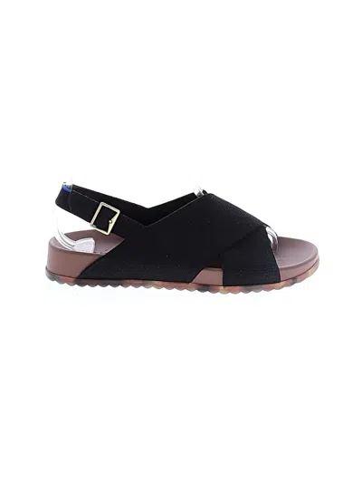 Pre-owned Rothys Sandals In Black