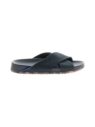 Pre-owned Rothys Sandals In Blue