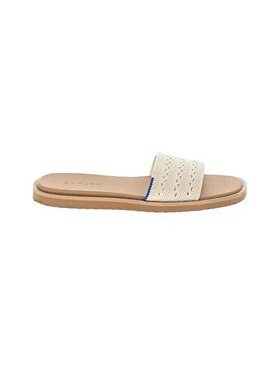 Pre-owned Rothys Sandals In Ivory