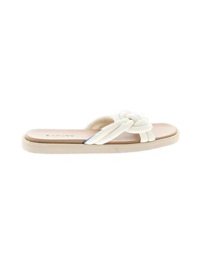 Pre-owned Rothys Sandals In Ivory