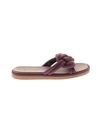 Pre-owned Rothys Sandals In Purple