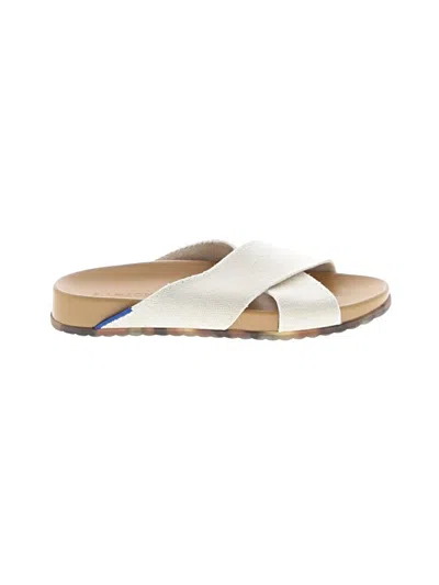 Pre-owned Rothys Sandals In White