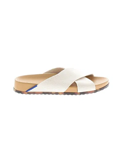 Pre-owned Rothys Sandals In White