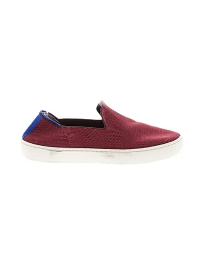 Pre-owned Rothys Sneakers In Burgundy