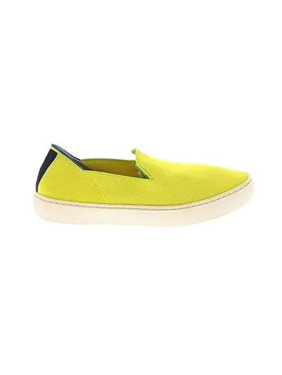 Pre-owned Rothys Sneakers In Yellow