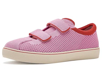 Rothys Strap Sneakers (toddler/little Kid/big Kid) Girl's Shoes Tutu Open-knit: 11 Little Kid M In Pink