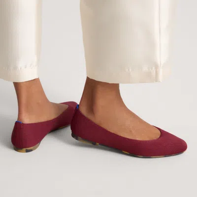 Rothys The Almond Ballet In Red