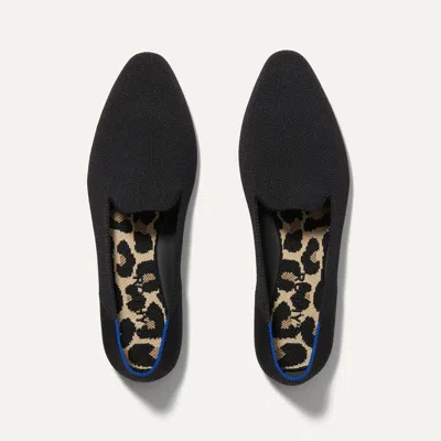 ROTHYS THE ALMOND LOAFER IN BLACK