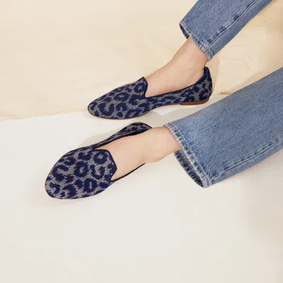 Rothys The Almond Loafer In Blue